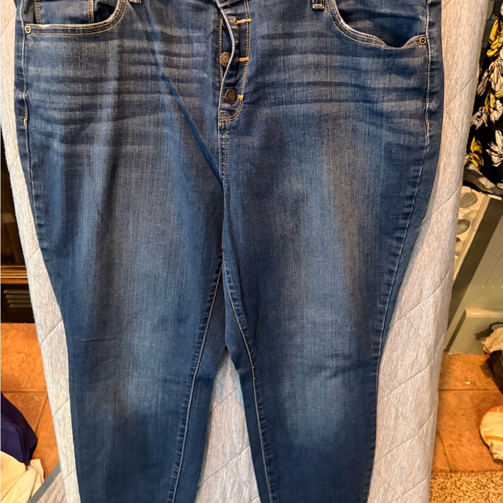 Sonoma Dark Blue Women's Skinny Jeans